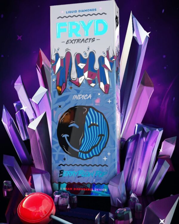 BERRY BLOW POP FRYD CART
