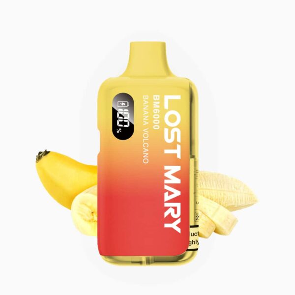 LOST MARY BM6000 | Banana Volcano | Vape Kit up to 6000 puffs